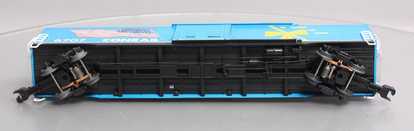 Lionel 2226850 O Gauge Conrail Veterans Illuminated Flag Boxcar #6707