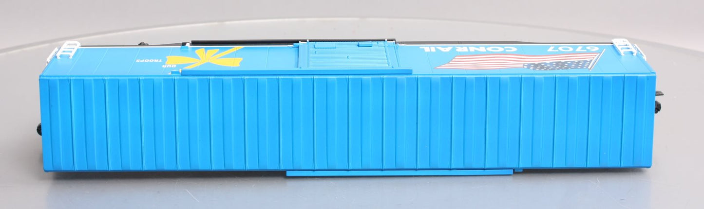 Lionel 2226850 O Gauge Conrail Veterans Illuminated Flag Boxcar #6707