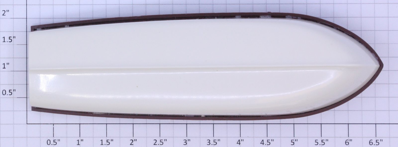 Lionel 6801-76 Brown and White Motor Boat