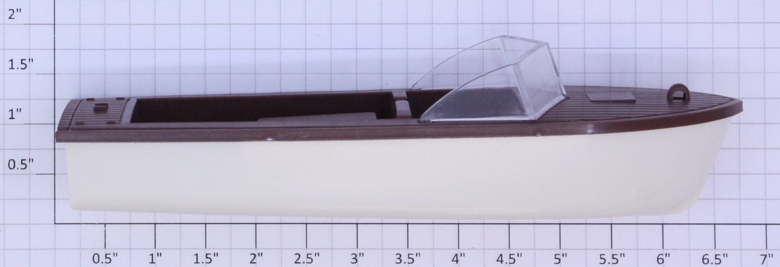 Lionel 6801-76 Brown and White Motor Boat