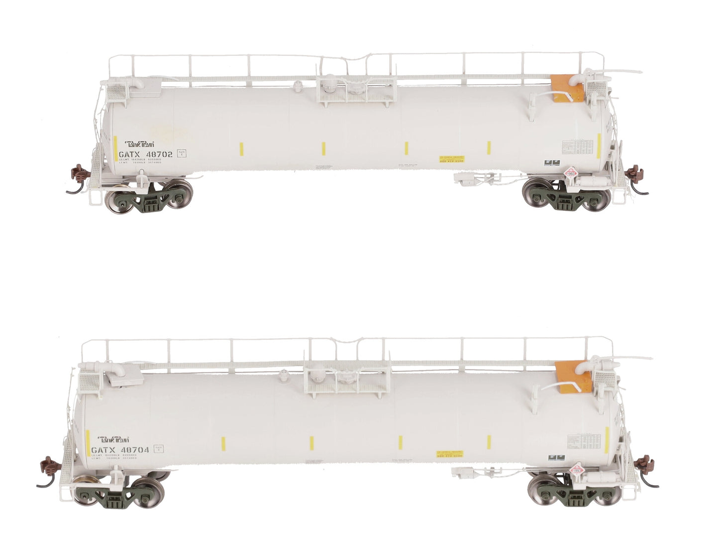 Athearn G67909 HO GATX TankTrain Intermediate White #1 (2)