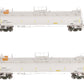 Athearn G67909 HO GATX TankTrain Intermediate White #1 (2)