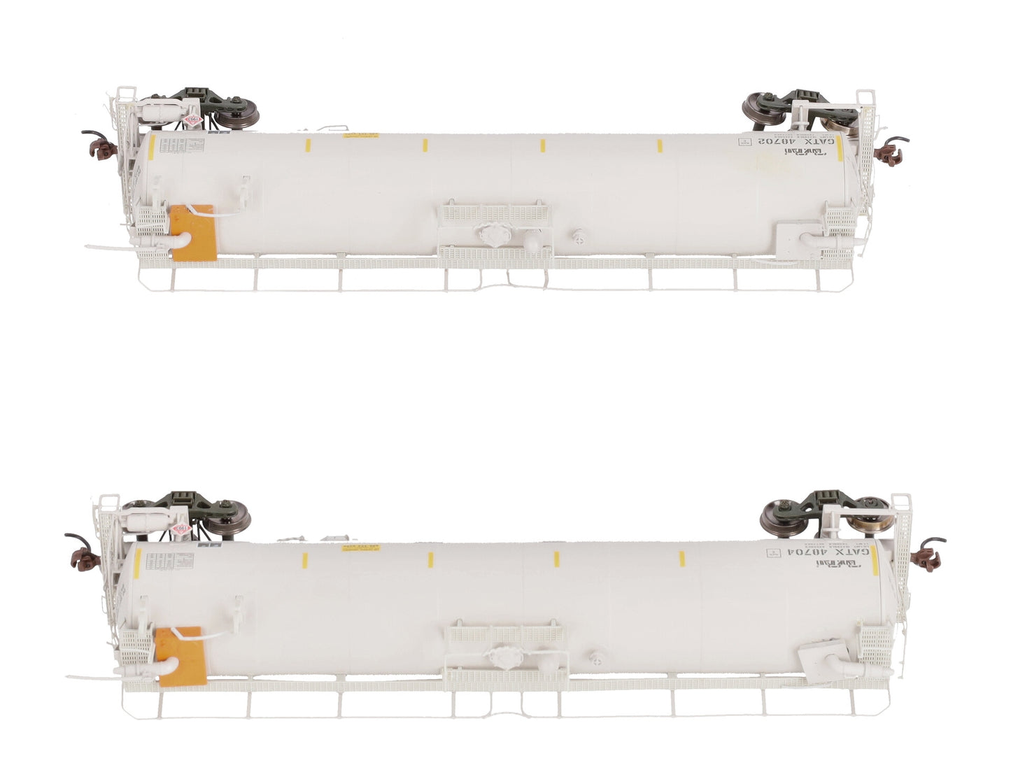 Athearn G67909 HO GATX TankTrain Intermediate White #1 (2)