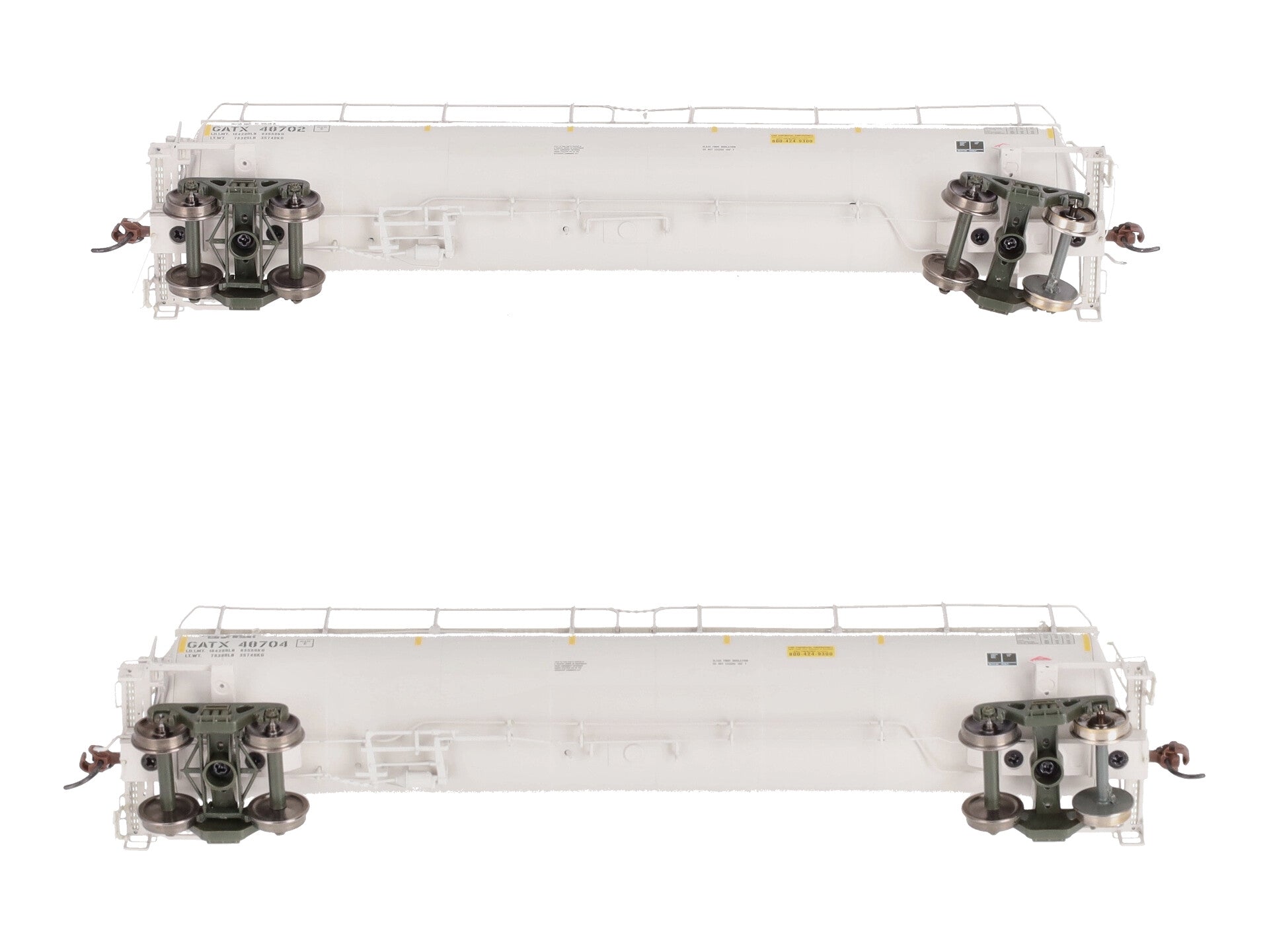 Athearn G67909 HO GATX TankTrain Intermediate White #1 (2)