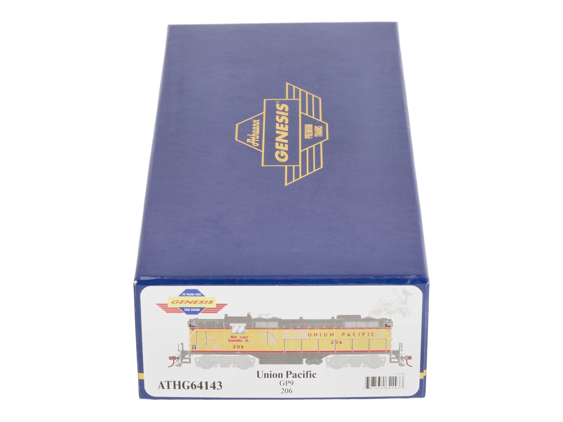 Athearn G64143 HO Union Pacific GP9 Diesel Locomotive #206