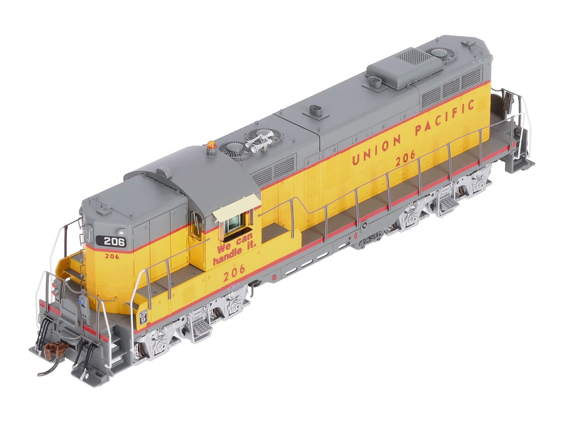 Athearn G64143 HO Union Pacific GP9 Diesel Locomotive #206