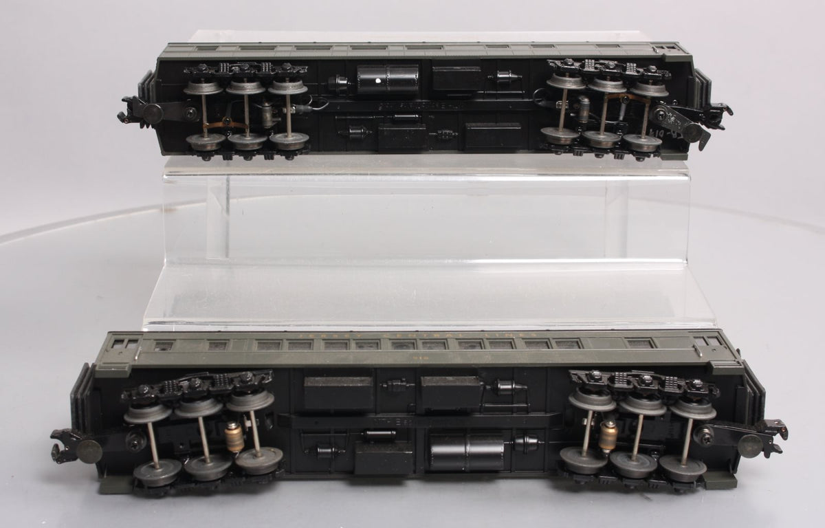 MTH 30-6267 O Gauge Jersey Central RailKing O-27 Madison Combo/Diner (Set of 2) LN/Box