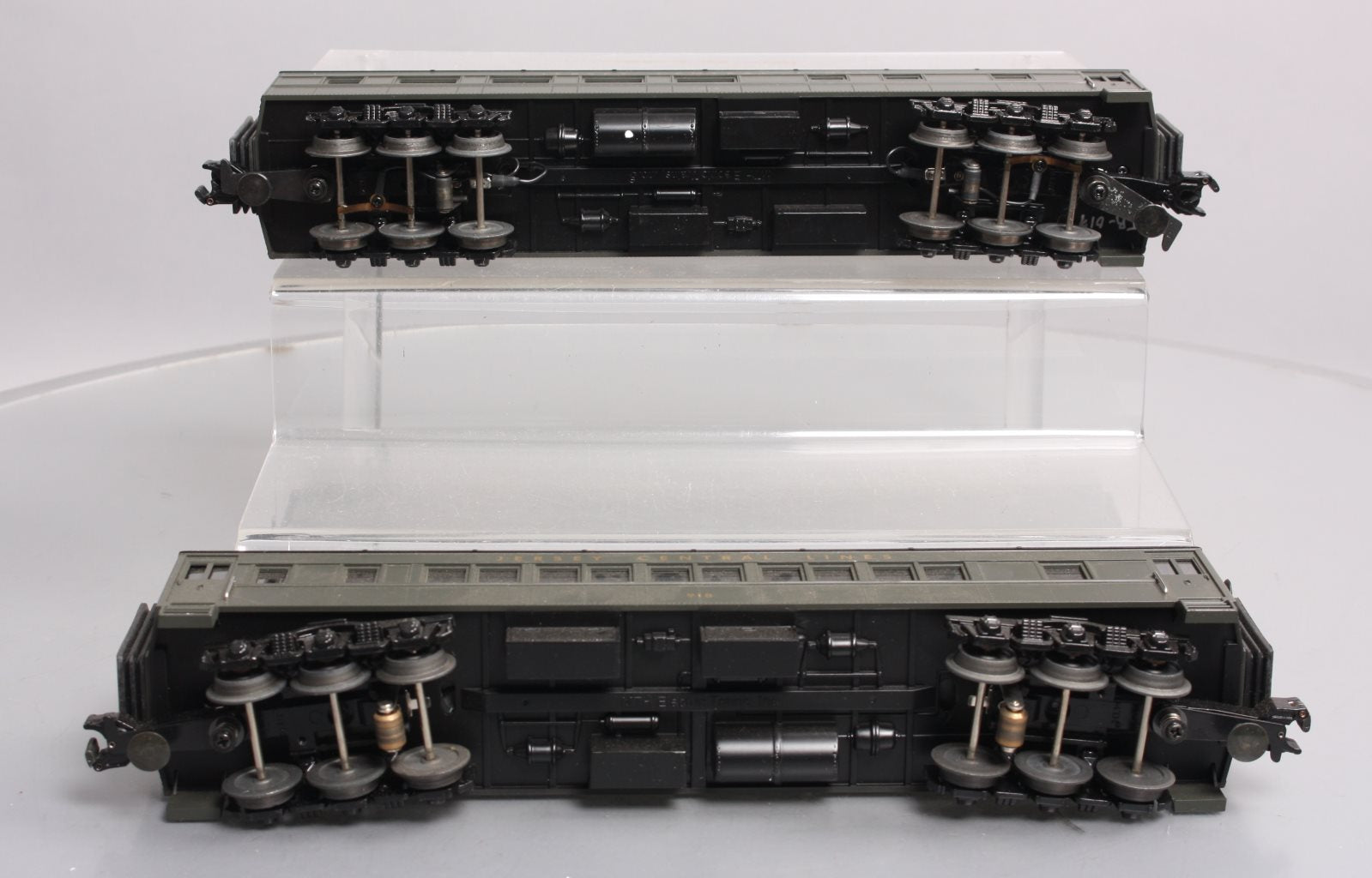 MTH 30-6267 O Gauge Jersey Central RailKing O-27 Madison Combo/Diner (Set of 2) NIB
