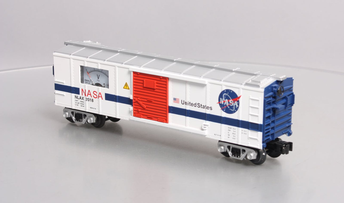 MTH 30-74944 O NASA Box Car with Power Meter #2018