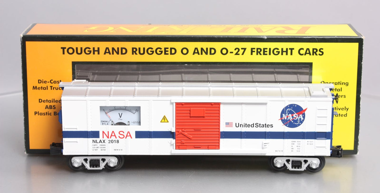 MTH 30-74944 O NASA Box Car with Power Meter #2018