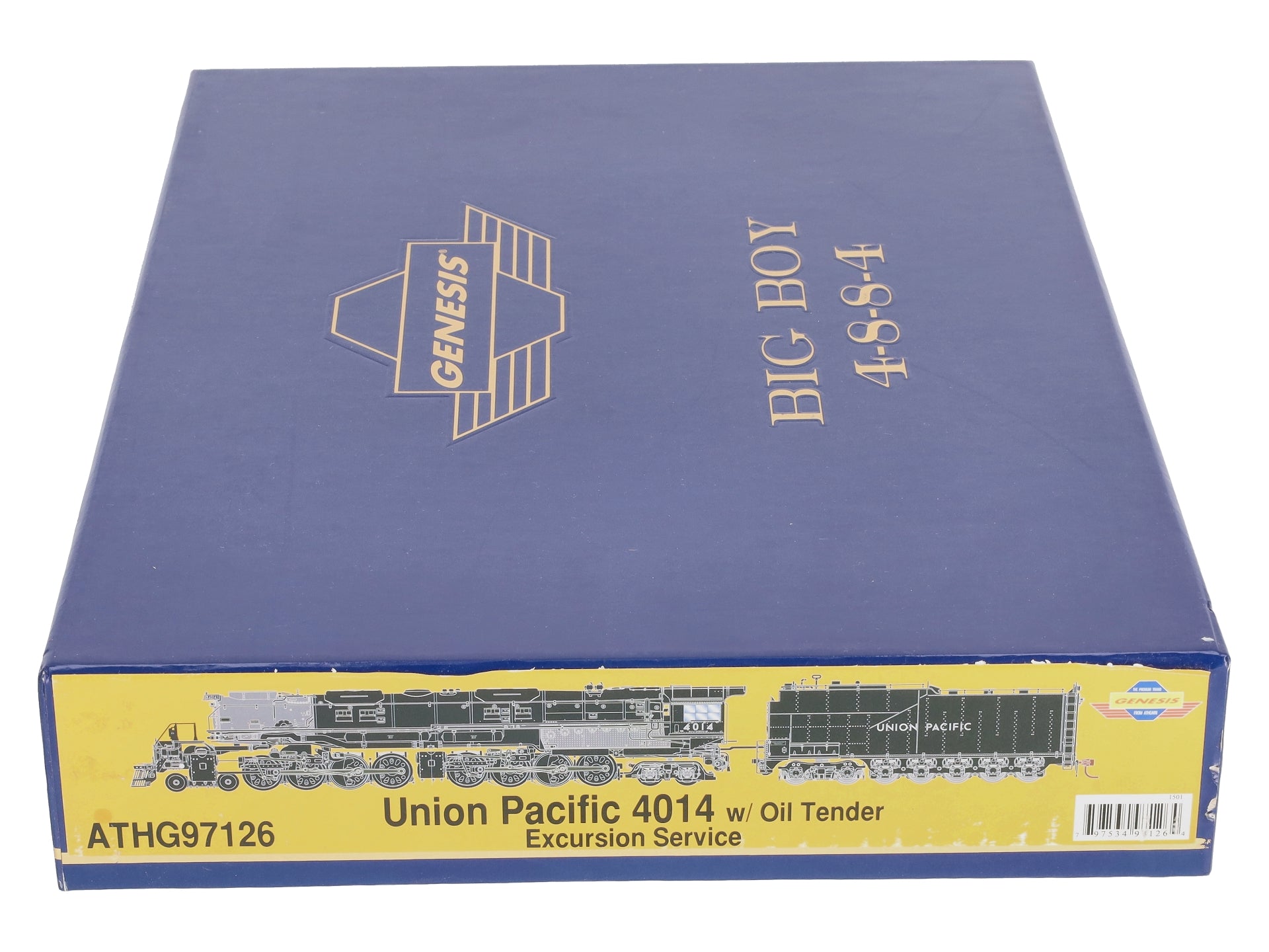 Athearn G97126 HO Union Pacific 4-8-8-4 Big Boy with Oil Tender #4014
