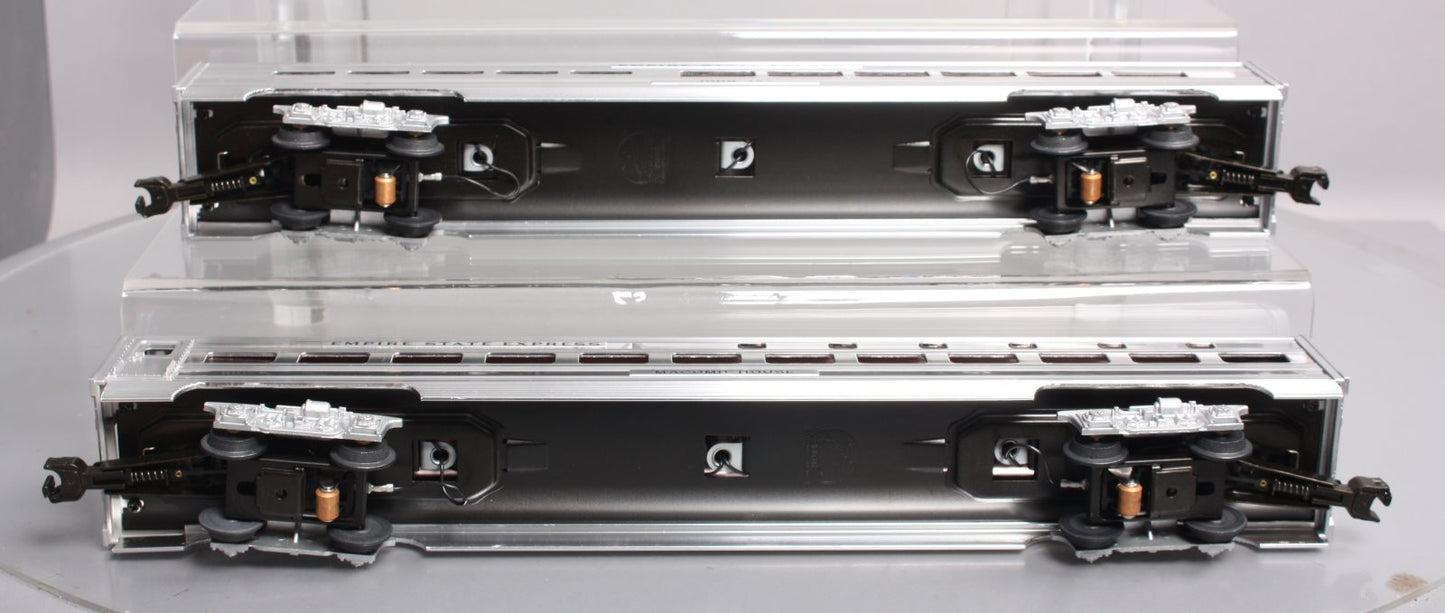 MTH 20-6604 O NYC 70' Aluminum Sleeper/Diner Passenger Car Set (Set of 2) LN/Box