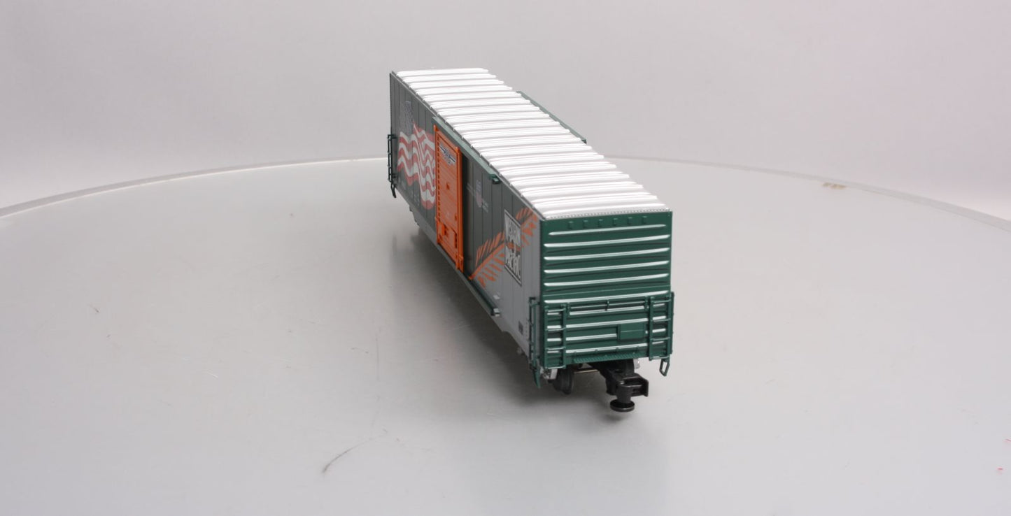 Lionel 6-85407 O Western Pacific Heritage LED Flag Boxcar #1983