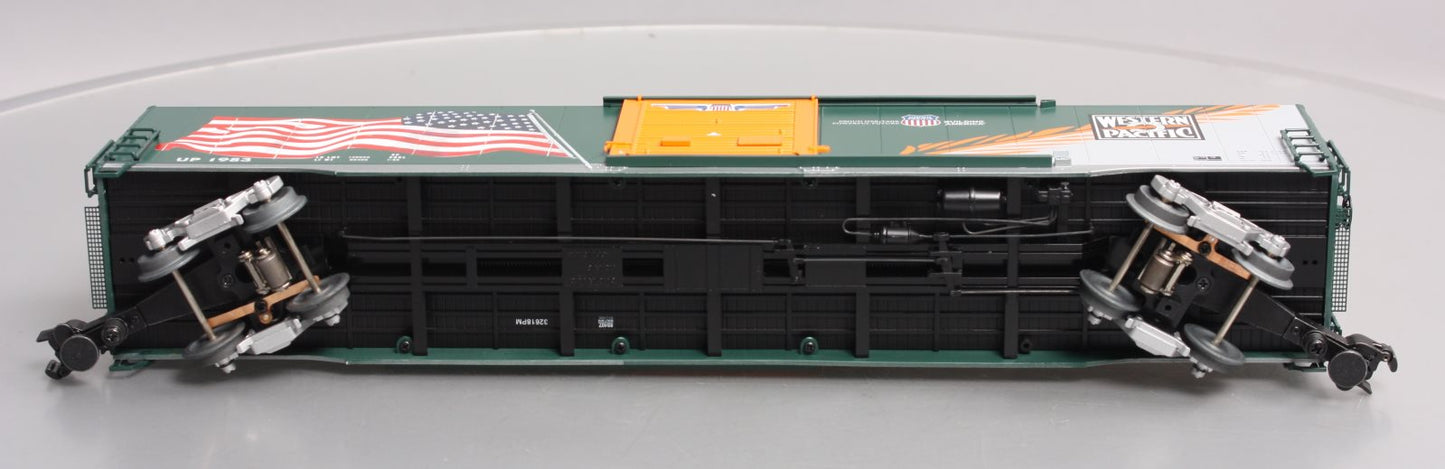 Lionel 6-85407 O Western Pacific Heritage LED Flag Boxcar #1983
