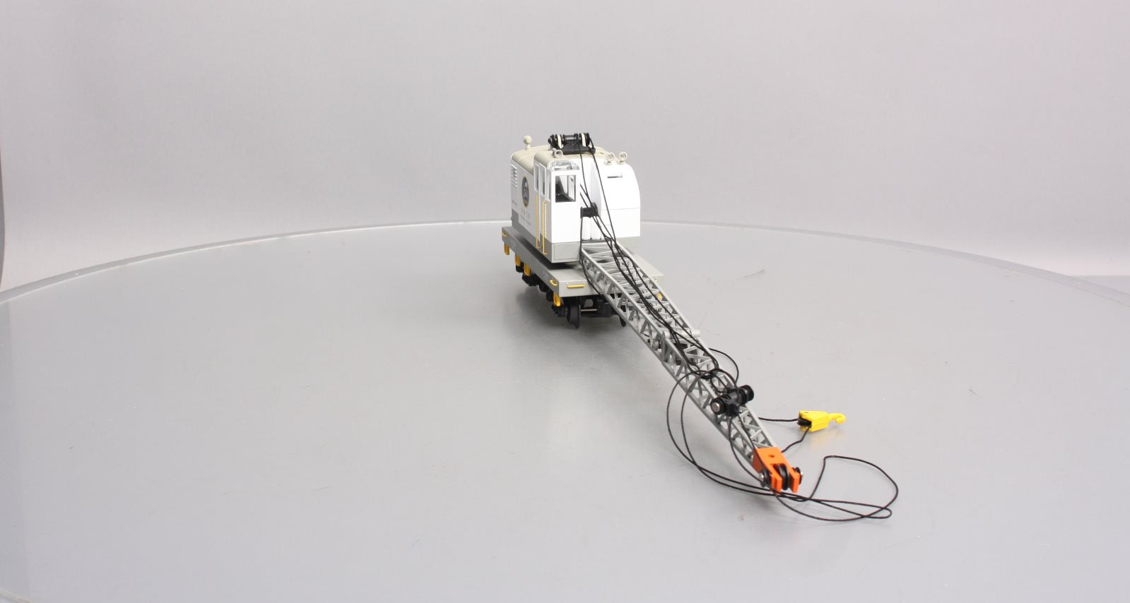 MTH 30-79659 O U.S. Navy RailKing American Crane Car #10211