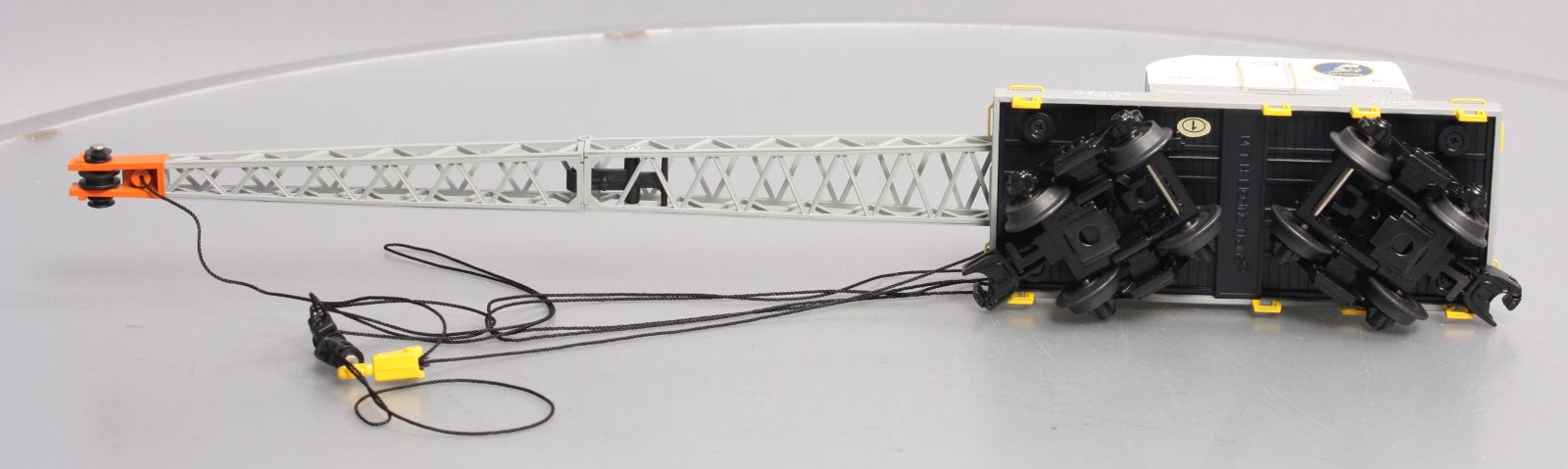 MTH 30-79659 O U.S. Navy RailKing American Crane Car #10211