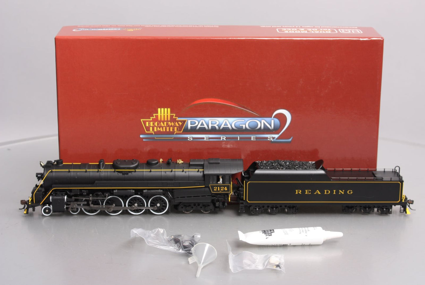 Broadway Limited 2146 HO Reading Class T-1 4-8-4 Paragon2™ #2124