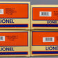 Lionel 6-21757 O Gauge Union Pacific 4-Car Freight Set LN/Box