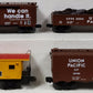 Lionel 6-21757 O Gauge Union Pacific 4-Car Freight Set LN/Box