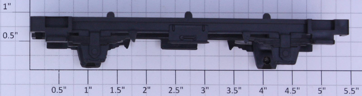 Lionel 9067-10 Less Wheels Black Plastic Bobber Caboose Frame