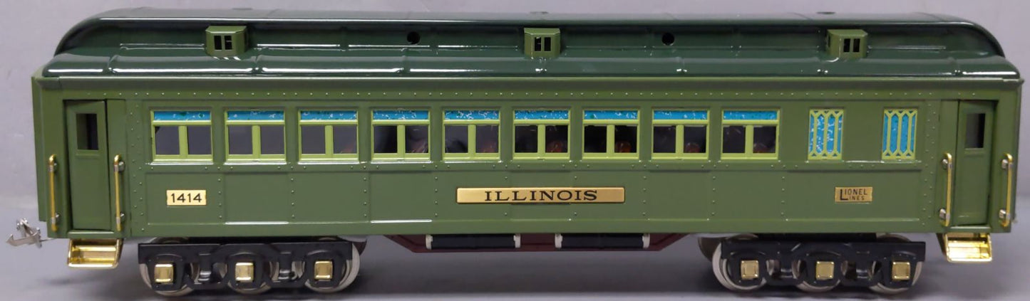 Lionel 6-13407 Standard Gauge Illinois Passenger Car #1414 NIB