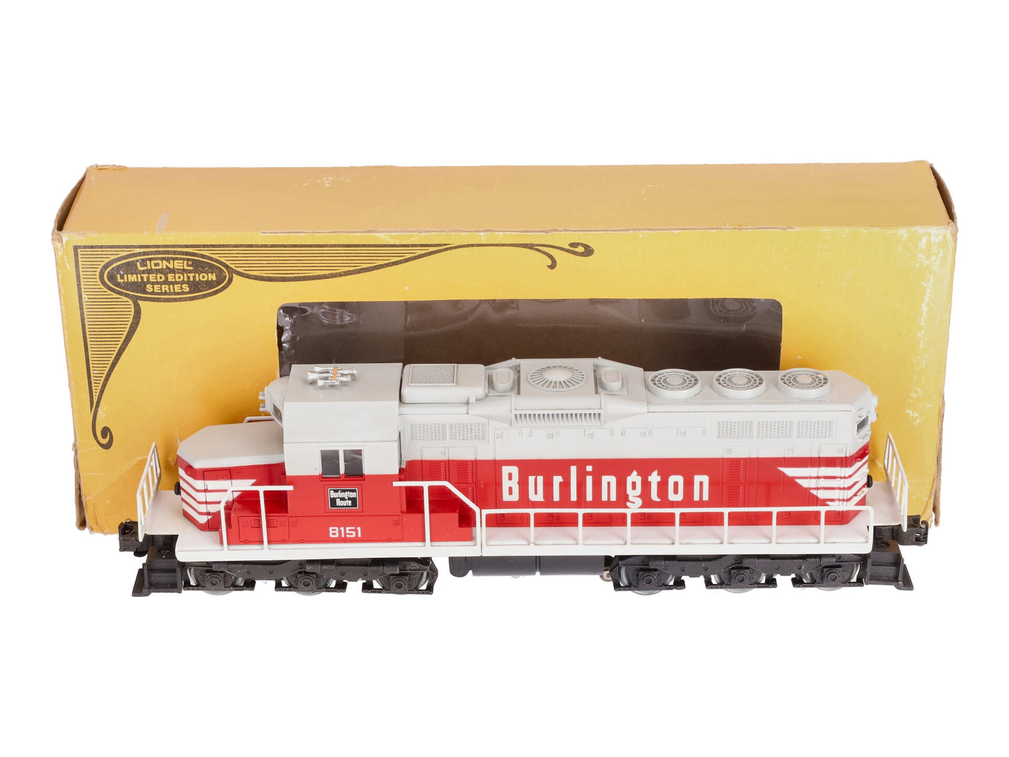 Lionel 6-8151 Burlington SD-28 Diesel Locomotive #8151 EX/Box