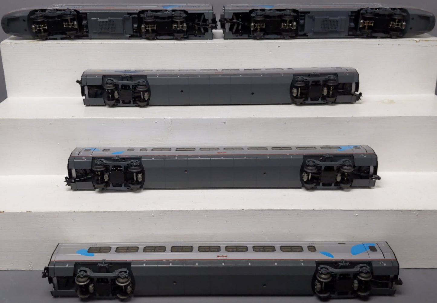 Lionel 6-31714 O Gauge Amtrak Acela Electric Train Set with Railsounds 5.0 EX/Box