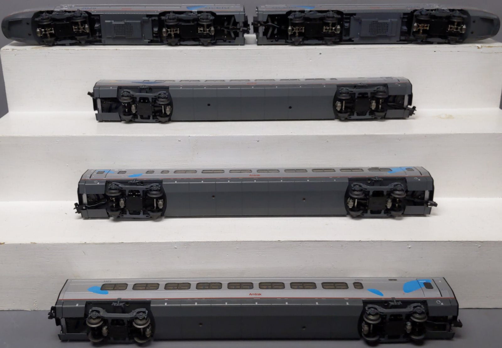 Lionel 6-31714 O Gauge Amtrak Acela Electric Train Set with Railsounds 5.0 LN/Box