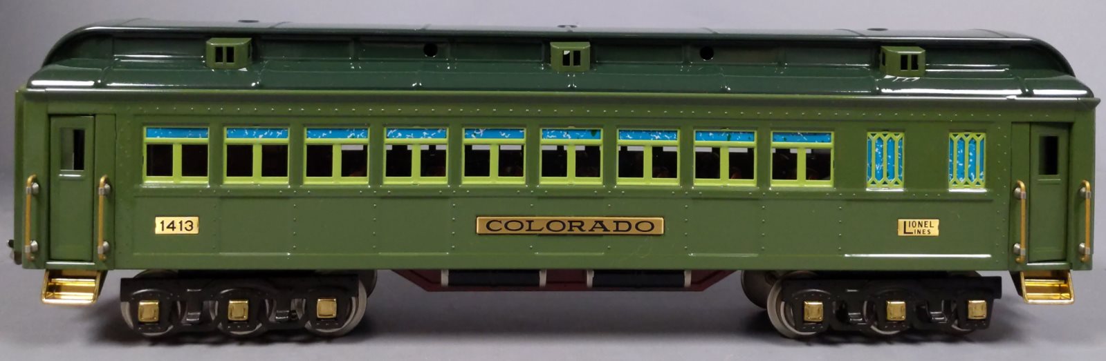 Lionel 6-13405 Standard Gauge Colorado State Set Pullman Car #1413 NIB