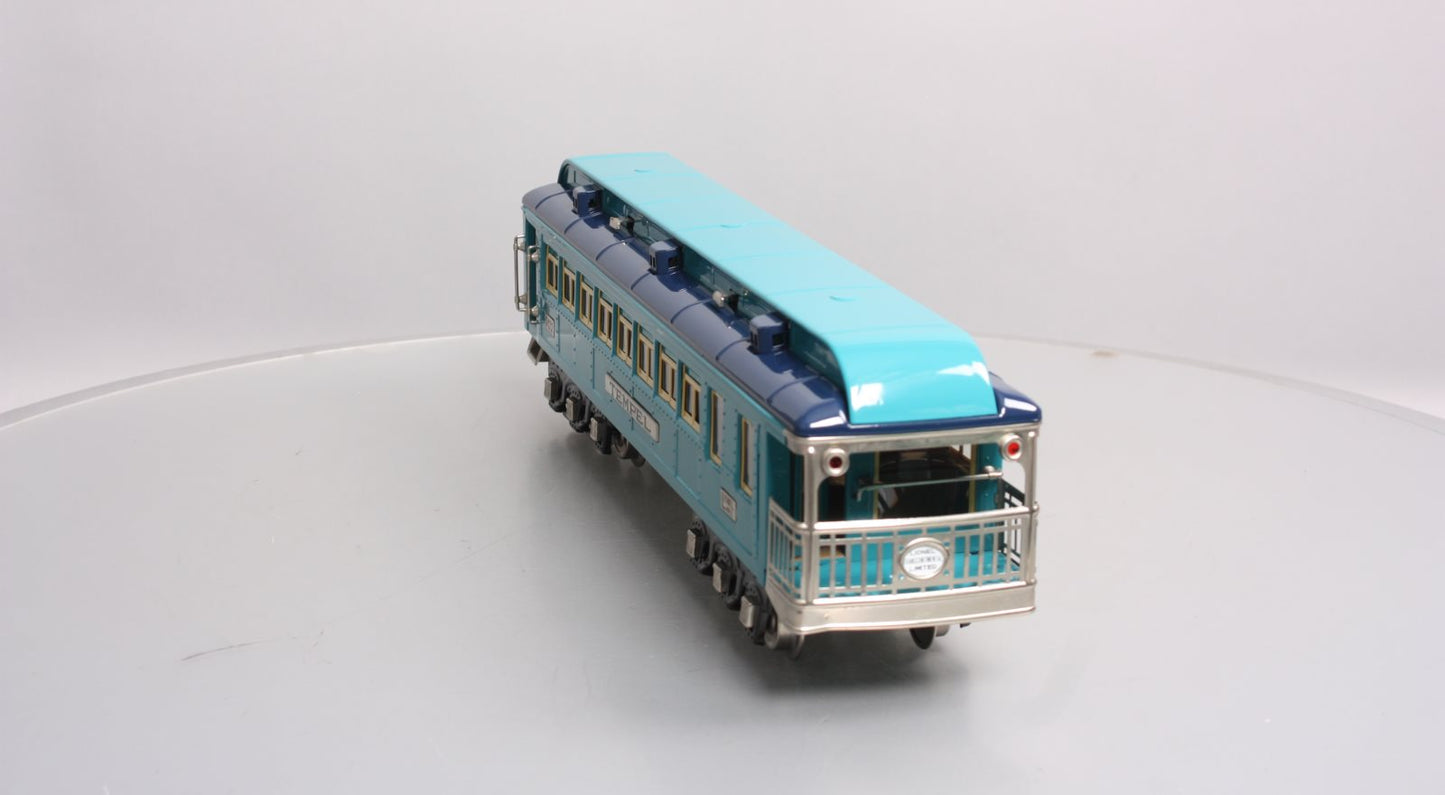 Lionel 6-13411 Standard Gauge Blue Comet "Tempel" Observation Car #1422 LN/Box
