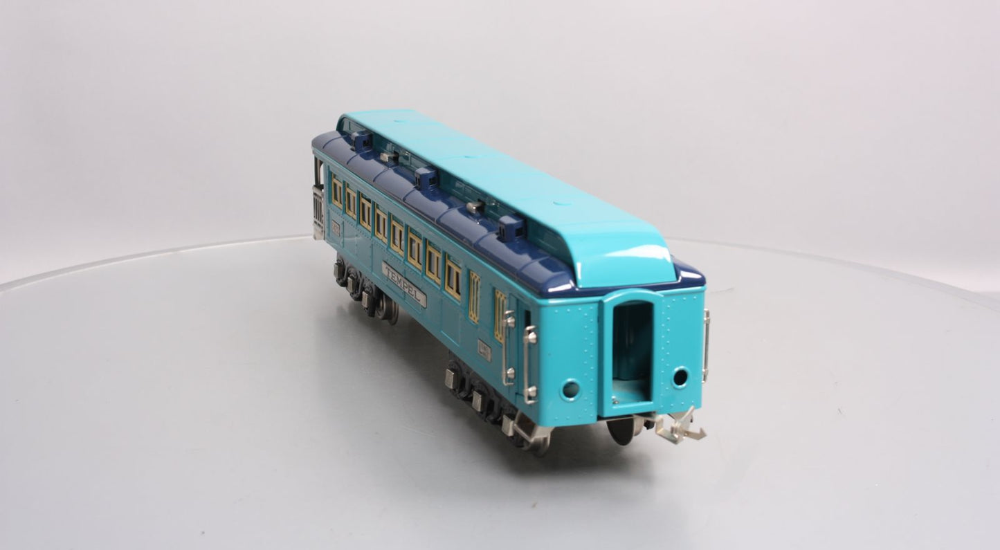 Lionel 6-13411 Standard Gauge Blue Comet "Tempel" Observation Car #1422 LN/Box