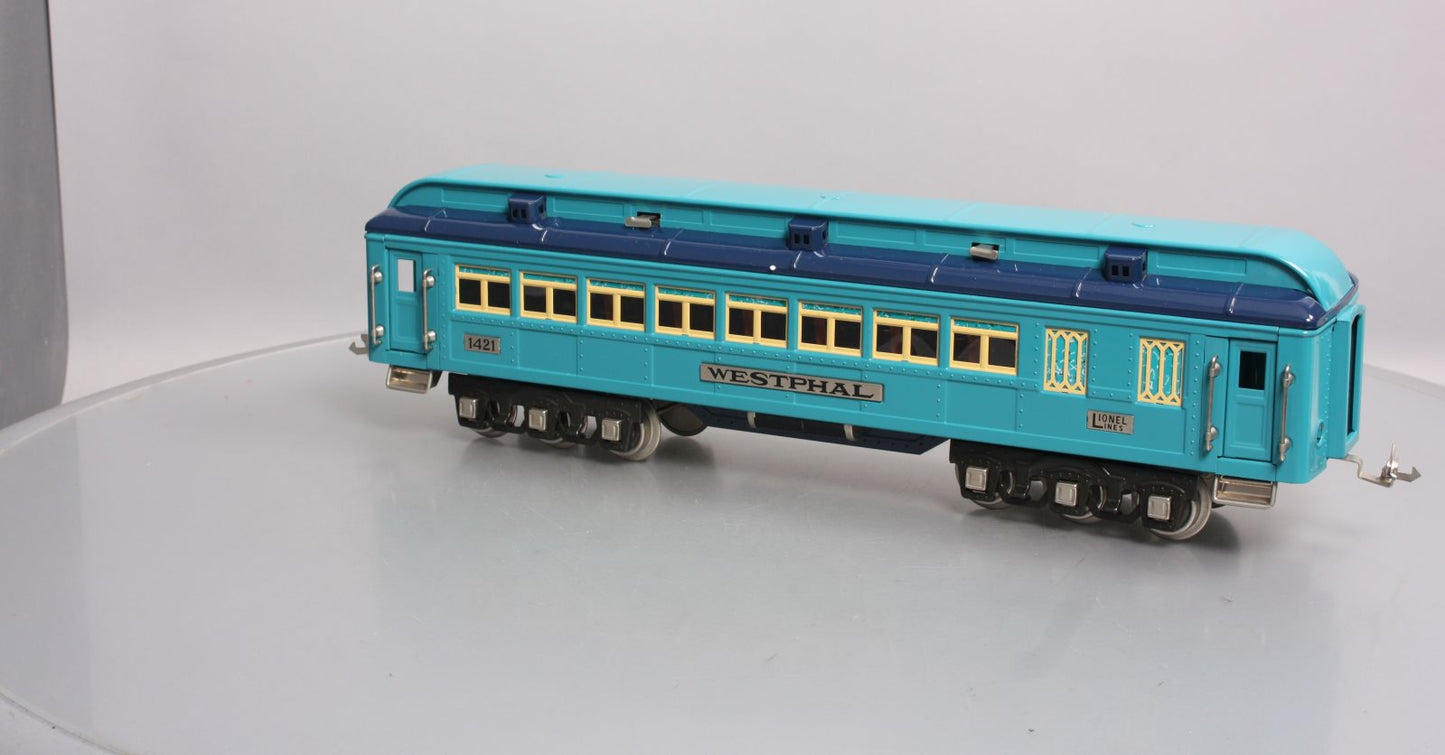 Lionel 6-13410 Standard Gauge Blue Comet Westphal Passenger Car NIB