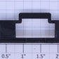 Lionel 627-122 2-Step Black Plastic Pilot
