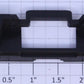 Lionel 627-122 2-Step Black Plastic Pilot