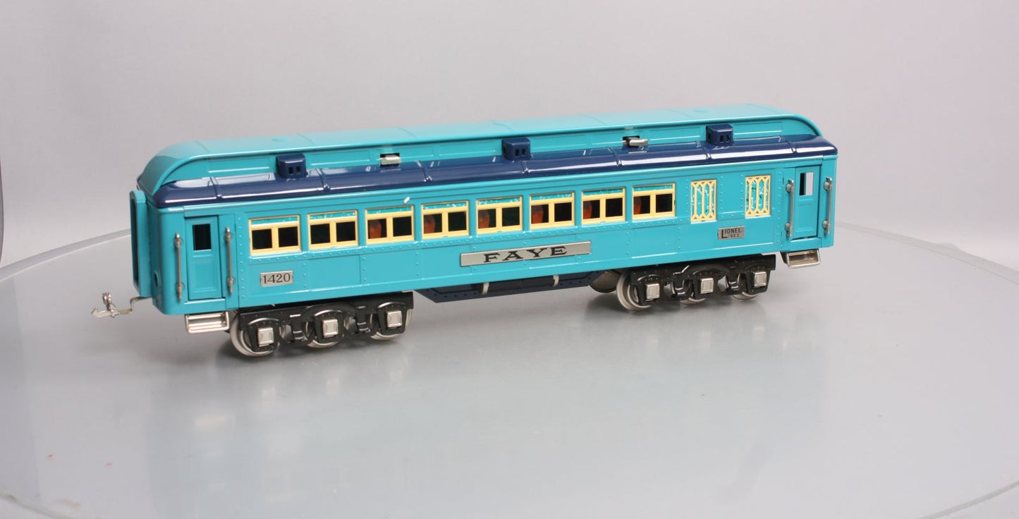 Lionel 6-13409 Standard Gauge Faye Blue Comet Passenger Car LN/Box