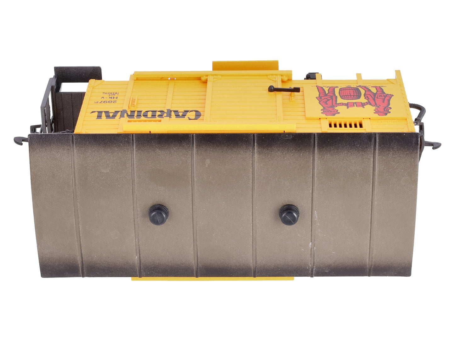 LGB 4034 G Scale Cardinal Short Boxcar #2897 (Metal Wheels) LN/Box