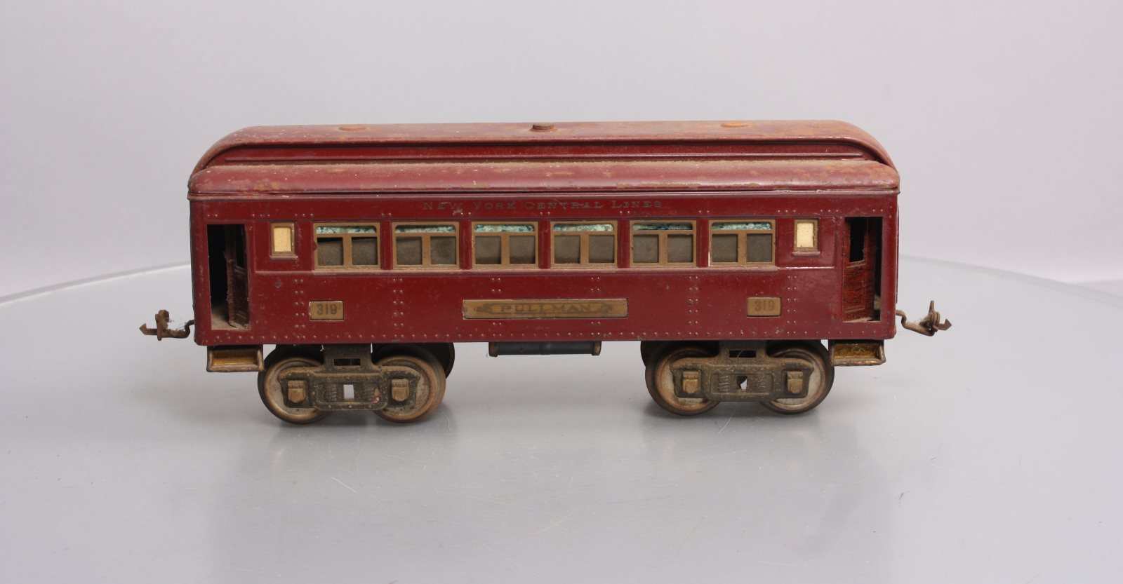 Lionel 319 Vintage Standard Gauge Maroon Tinplate Pullman