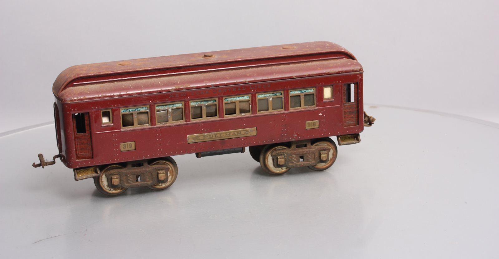 Lionel 319 Vintage Standard Gauge Maroon Tinplate Pullman
