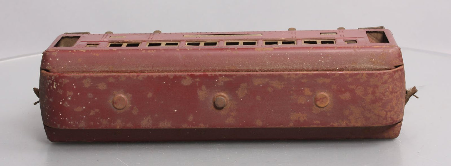 Lionel 319 Vintage Standard Gauge Maroon Tinplate Pullman