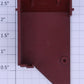Lionel 445-16 Maroon Stair Cover
