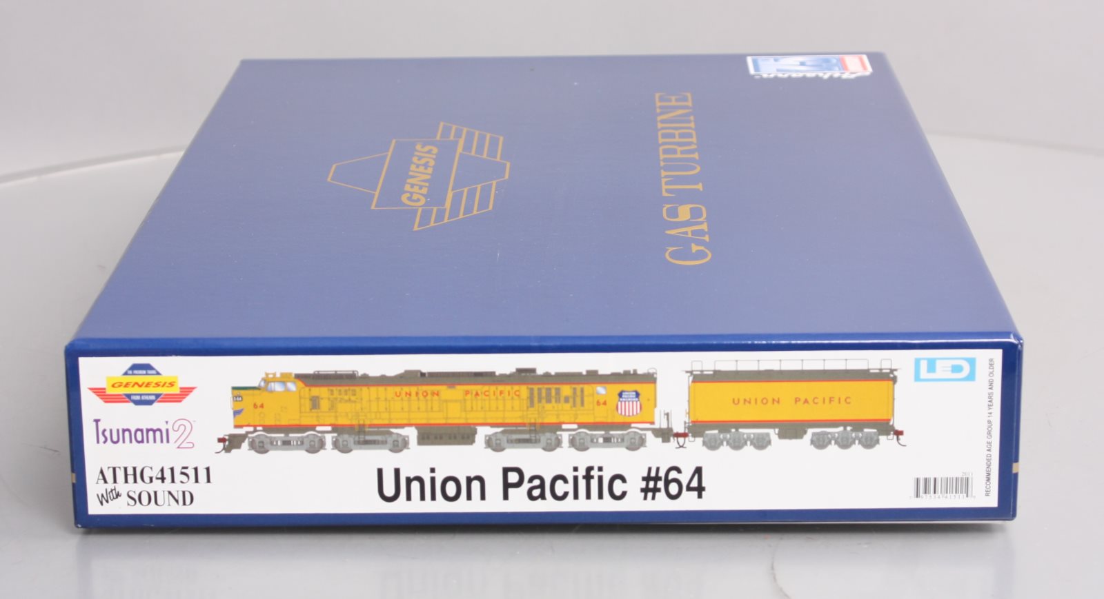 Athearn G41511 HO UP Gas Turbine Diesel Locomotive with Tender DCC & Sound #64