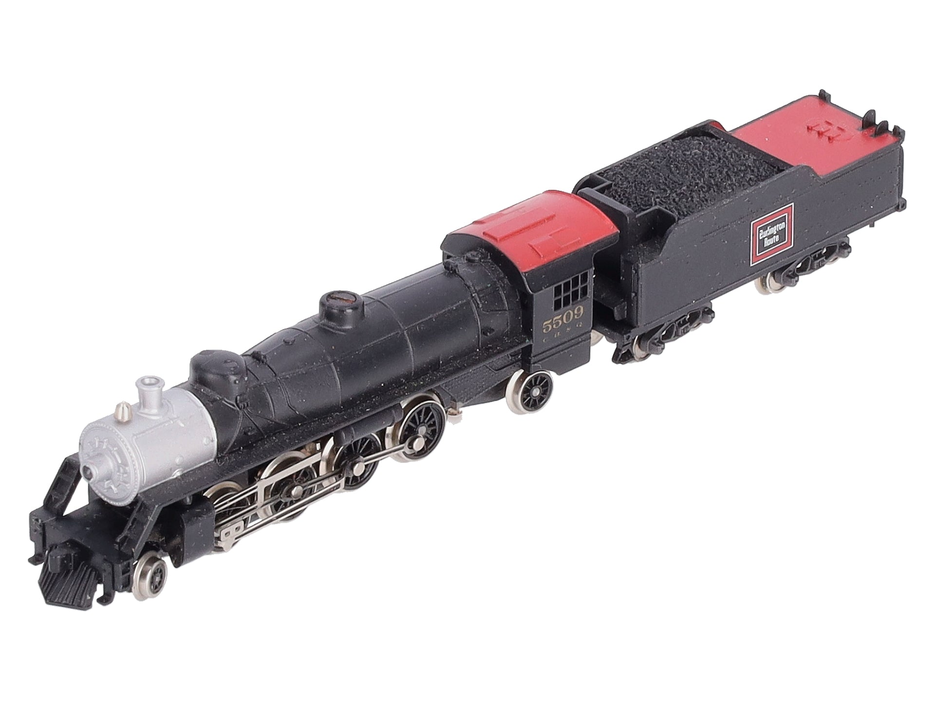 Marklin 81466 Z Scale CBQ 2-8-2 Mikado Steam Locomotive #5509 LN