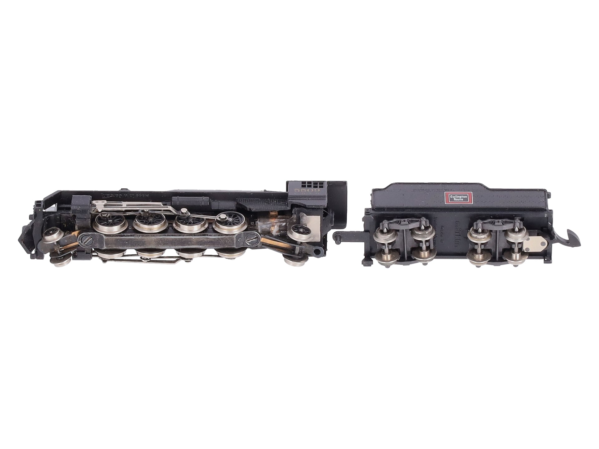 Marklin 81466 Z Scale CBQ 2-8-2 Mikado Steam Locomotive #5509 LN