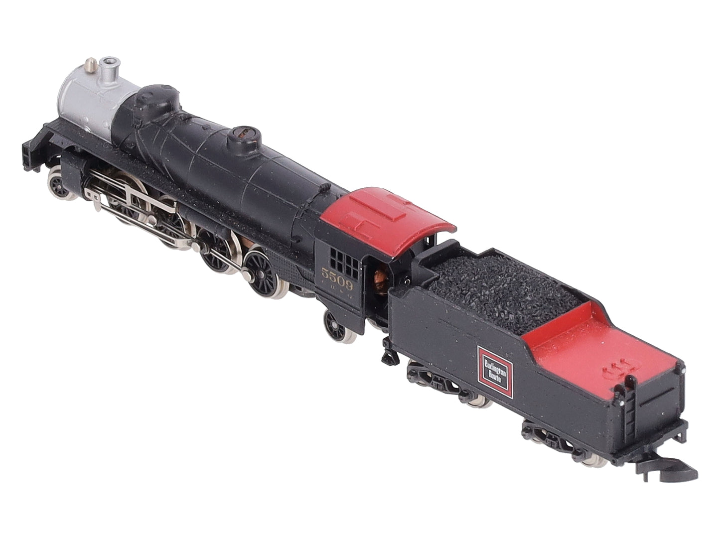 Marklin 81466 Z Scale CBQ 2-8-2 Mikado Steam Locomotive #5509 LN