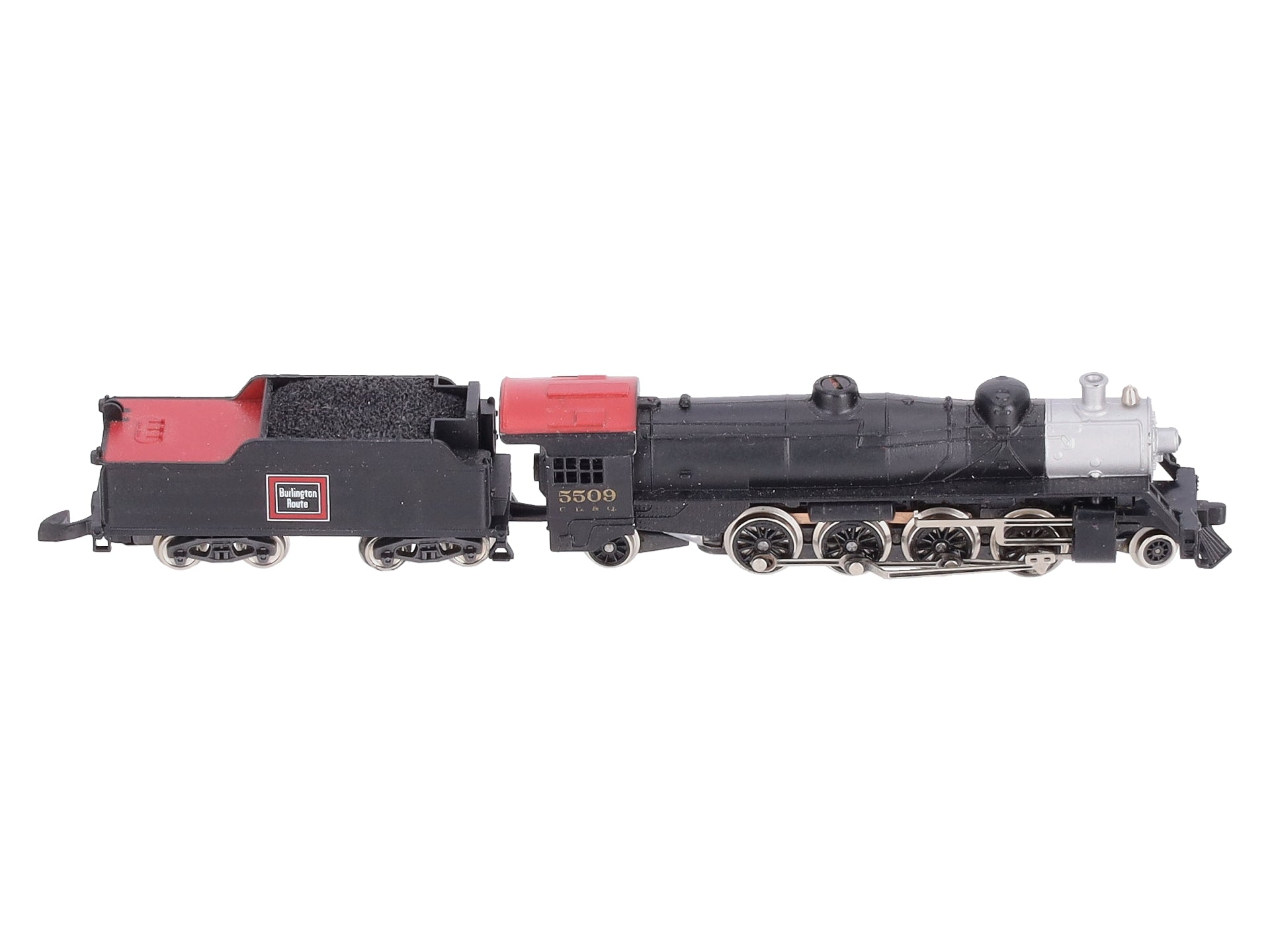Marklin 81466 Z Scale CBQ 2-8-2 Mikado Steam Locomotive #5509 LN