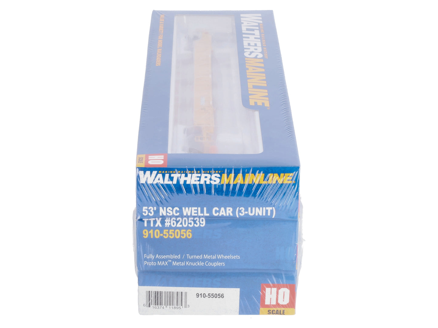 Walthers 910-55056 HO Scale 53' NSC Well Car (3 Unit) #620539