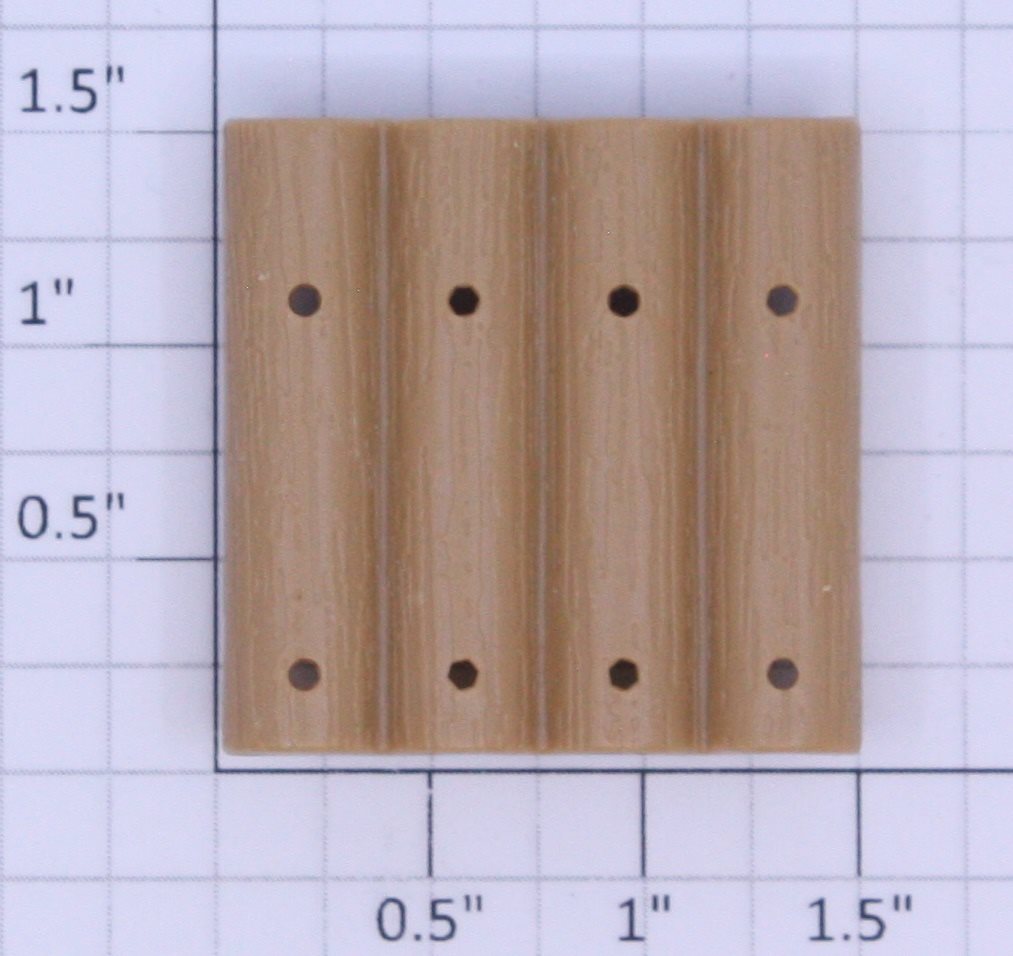 Lionel 16347-55 Plastic Pulpwood Log Load with Holes