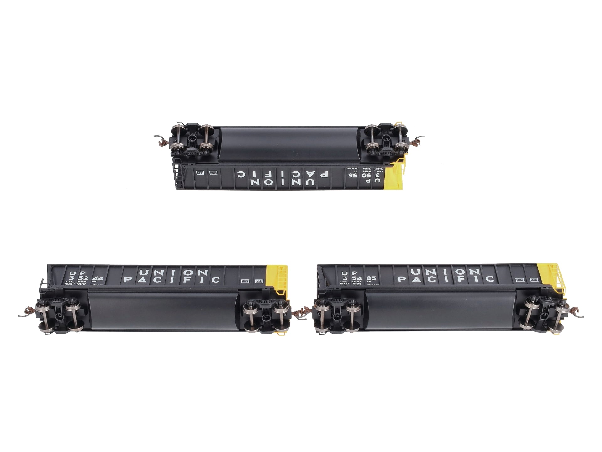 Athearn 97510 HO UP RTR Bathtub Gondola w/Coal Load #1 (Set of 3)
