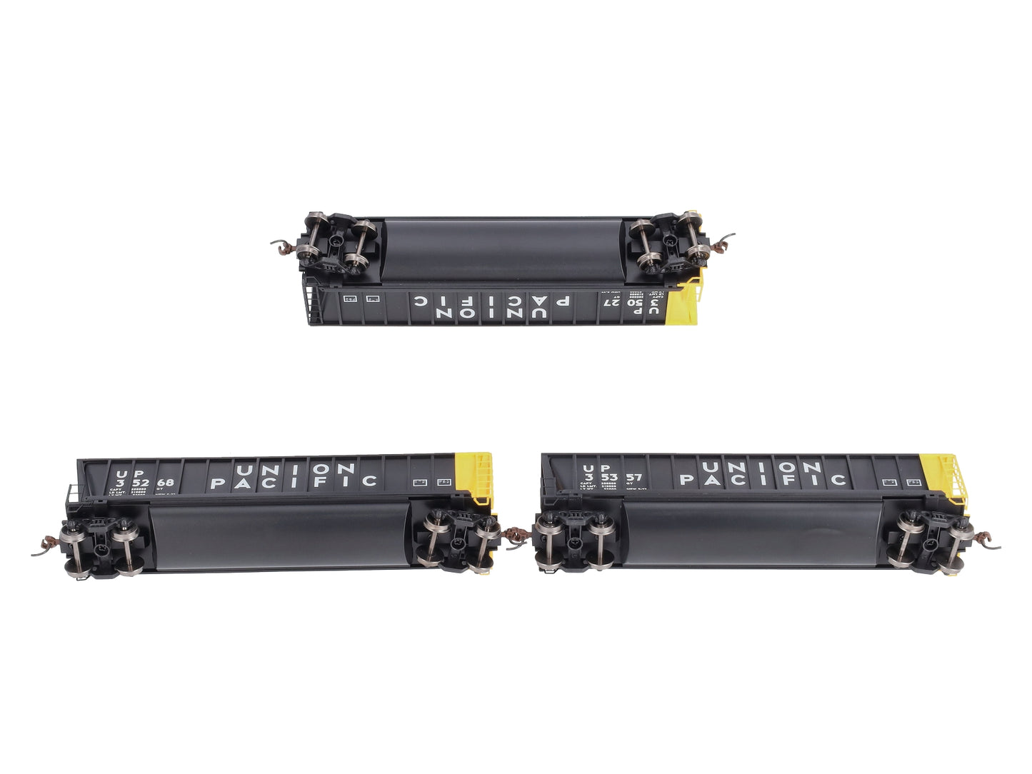 Athearn 97511 HO UP RTR Bathtub Gondola w/Coal Load #2 (Set of 3)