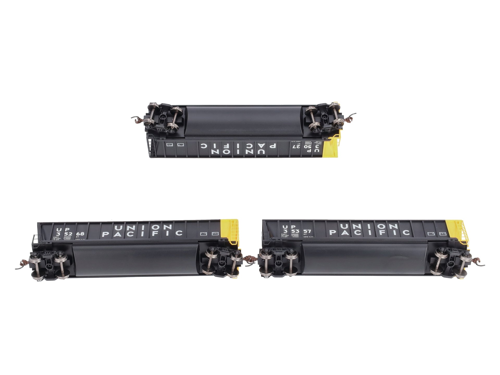 Athearn 97511 HO UP RTR Bathtub Gondola w/Coal Load #2 (Set of 3)